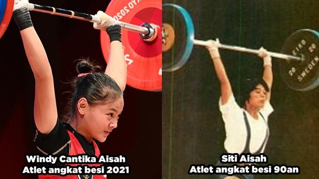 5 Potret Windy Cantika saat Bersama Keluarga, Sang Ibu Atlet Angkat Besi 90-an