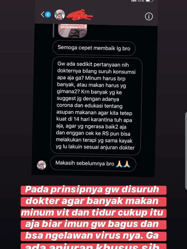 Unggahan Detri Warmanto. (Foto: Instagram @detriwarmanto)