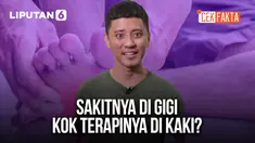 Thumbnail cek fakta sakit gigi pijat di kaki