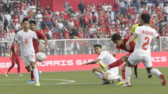 Timnas Indonesia U-22 Vs Myanmar U-22