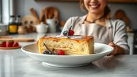 resep puding roti tawar ©Ilustrasi dibuat AI