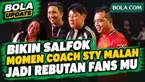 Pelatih Persija Jakarta, Shin Tae young menarik perhatian dalam pengenalan skuad OGFC di Senayan Park, Jakarta, Sabtu (24/10). Banyak pendukung MU yang meminta berfoto.

Ajang ini akan mempertemukan OGFC, yang diperkuat mantan pemain Manchester Uni...