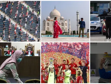 Berikut kumpulan berita foto berbagai peristiwa yang terjadi selama sepekan ini.