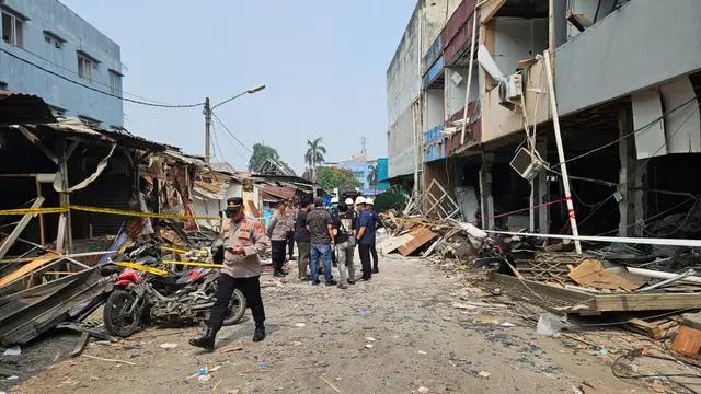 Ledakan di Pasar Cimanggis