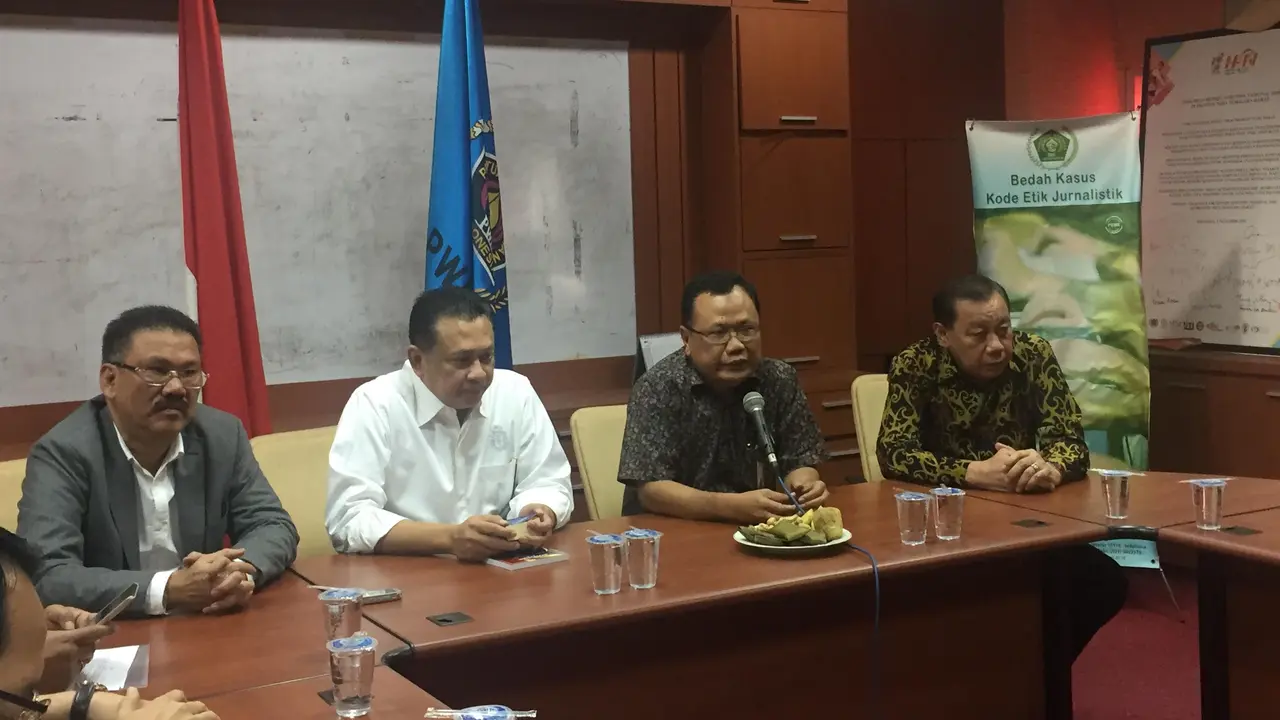 Ketua DPR Bambang Soesatyo menyambangi kantor PWI