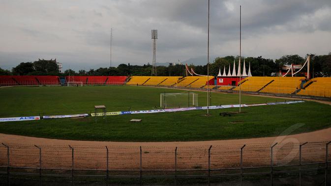 Stadion H Agus Salim Padang, markas Semen Padang (Liputan6.com/Johan Tallo)