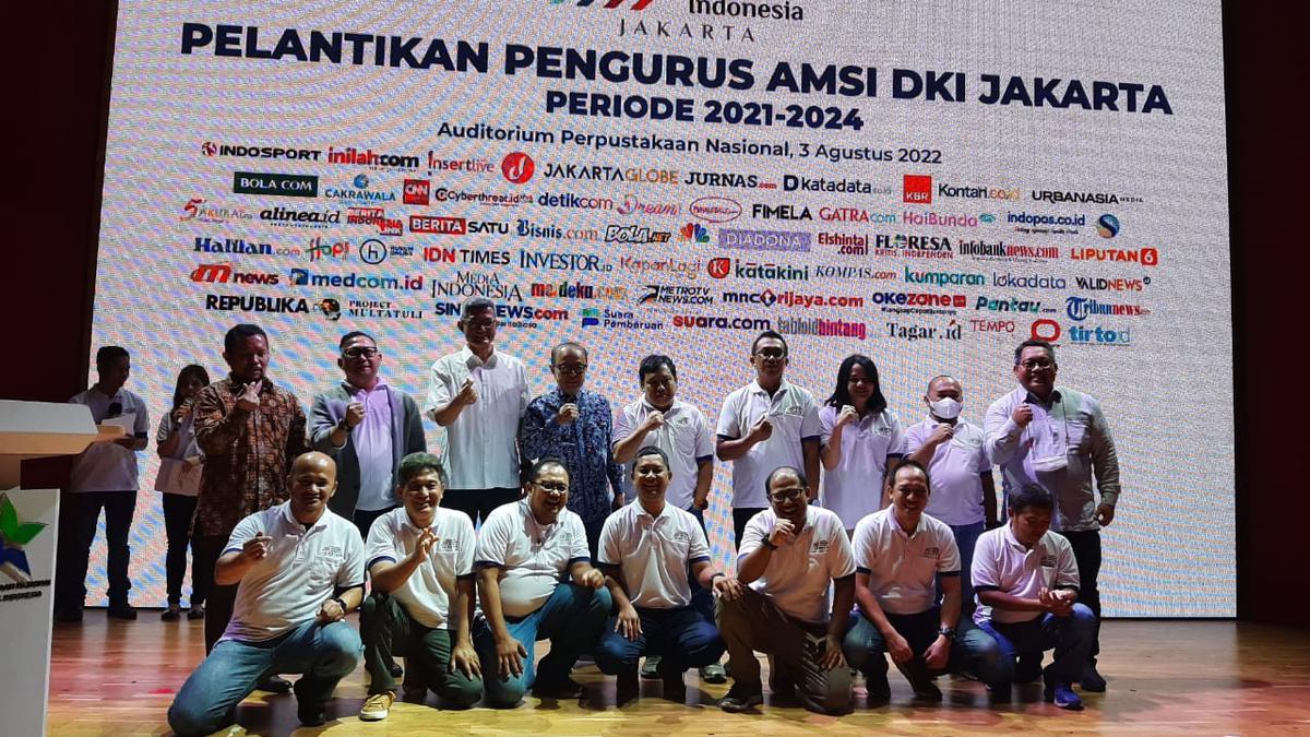Pengurus AMSI DKI Jakarta 2021-2024 Resmi Dilantik, Siap Berkolaborasi dengan Stakeholder