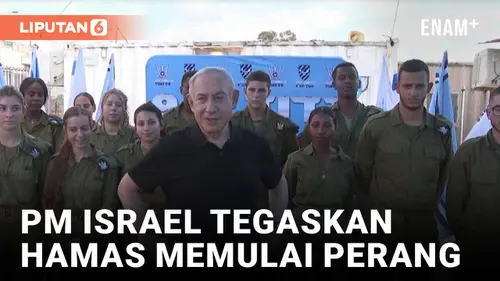 VIDEO: PM Israel: Hamas Luncurkan 10 Ribu Misil