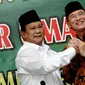 Koalisi dan dukungan PPP terhadap Gerindra merupakan kesepakatan ketua umum, wakil-wakil Ketua Umum, sejumlah ketua, sejumlah wasekjen, wakil ketua majelis syariah, dan anggota majelis syariah (Liputan6.com/Faizal Fanani)