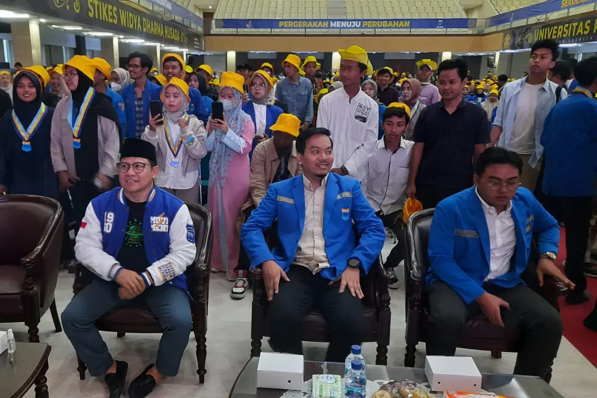 Jadi Pembicara di Sekolah Pergerakan Nasional PMII, Cak Imin Berpesan ini