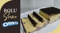 Resep bolu susu oreo mudah hanya dengan satu telur dari Dapur Almahyra. (Sumber: YouTube/Dapur Almahyra)