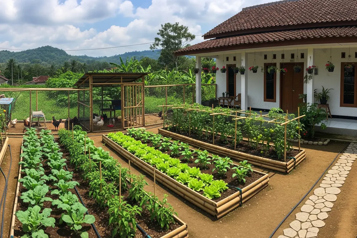 Model Kebun dan Peternakan Mini yang Bisa Jadi Penghasilan Tambahan di Rumah