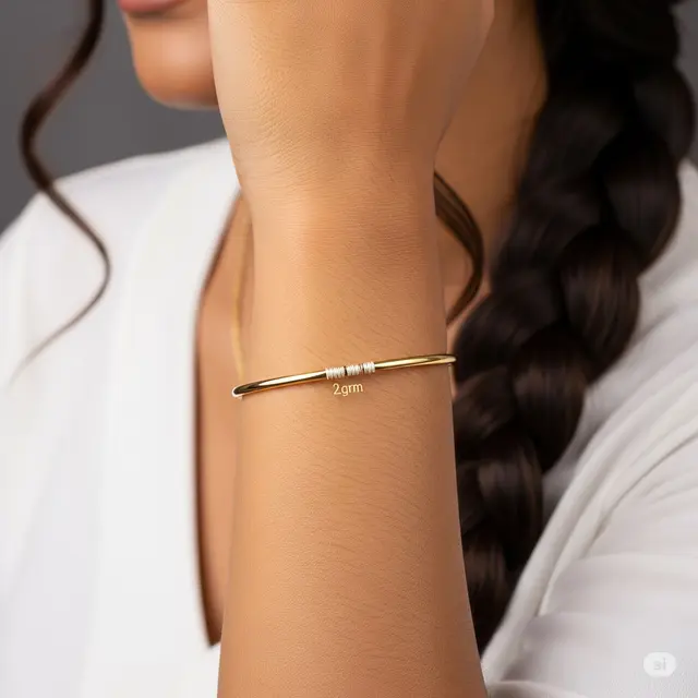 Model Gelang Emas 2 Gram Dewasa. Foto: Gemini