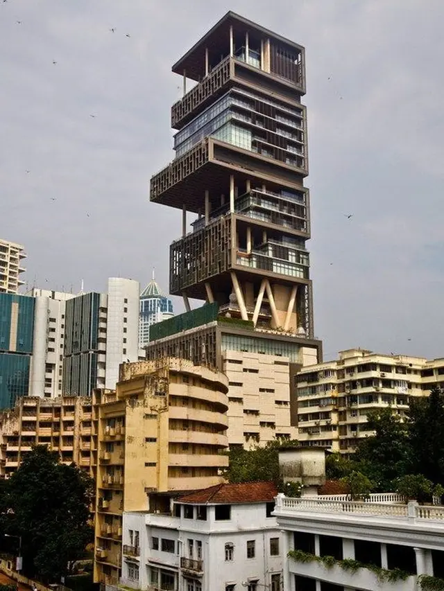 Potret rumah termahal di dunia milik konglomerat Ambani (Sumber: Vanity Fair)