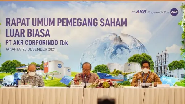 RUPSLB PT AKR Corporindo Tbk (AKRA), Senin (20/12/2021) (Foto: PT AKR Corporindo Tbk)