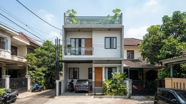 Desain Rumah Type 36 Dua Lantai untuk Lahan Sempit