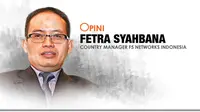 Fetra Syahbana, Country Manager F5 Networks Indonesia. Liputan6.com/Abdillah