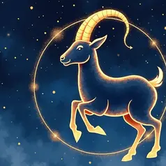 logo ramalan zodiak capricorn (sumber: AI generated)