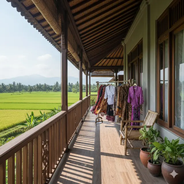 Inspirasi Rumah dengan Balkon Luas