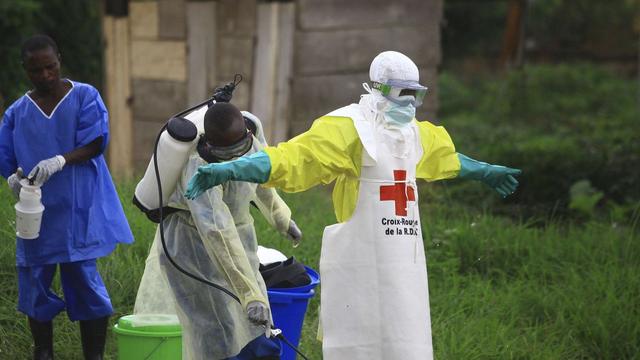 Salah satu wabah Ebola terburuk di dunia meneror Republik Demokratik Kongo selama 2018 (AP/Al-hadji Kudro Maliro)