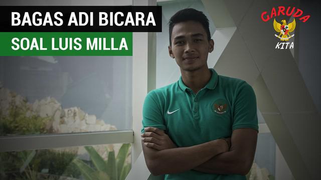 Berita video "Garuda Kita" yang kali ini menampilkan bek Timnas Indonesia U-22, Bagas Adi Nugroho, yang berbincang soal pelatih Luis Milla.
