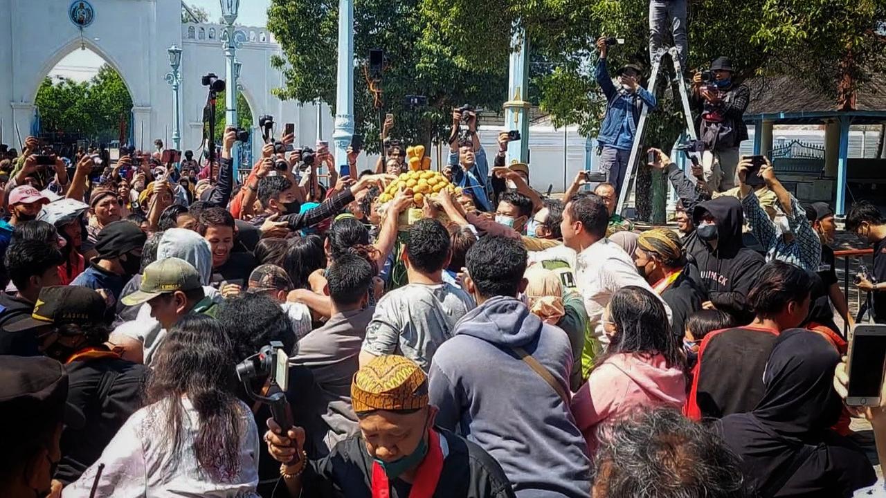 Grebeg Besar di Keraton Solo