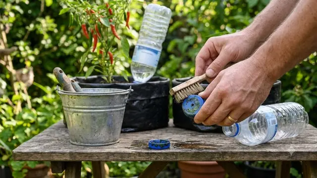 Cara Membuat Sistem Self-Watering dari Botol Bekas