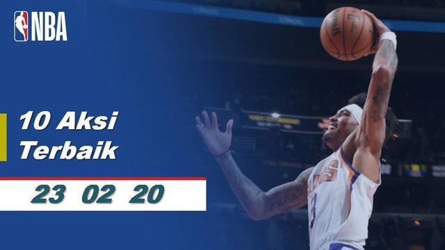 Berita Video 10 Aksi Terbaik NBA 23 Februari 2020