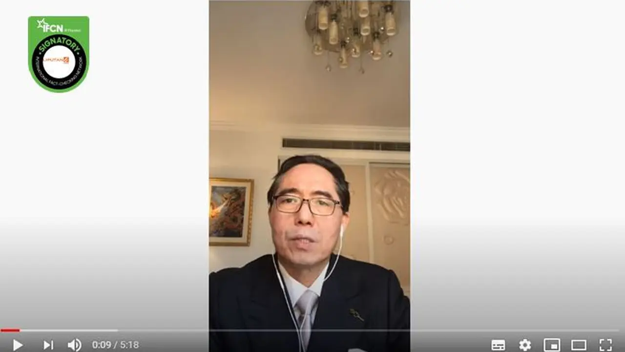 Gambar Tangkapan Layar Video dr Richard Cheng