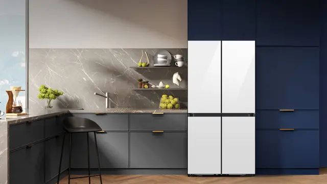 Kulkas All White Multi Door BESPOKE