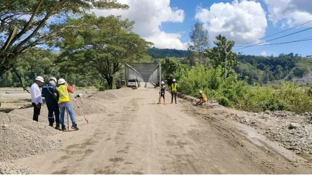 PT Hutama Karya (Persero) akan rehabilitasi jalan utama di Kota Maliana sebagai pusat perekonomian di wilayah Distrik Bobonaro, yang merupakan kota terbesar ketiga di Timor Leste. (Foto: Hutama Karya)
