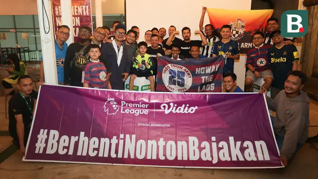 Foto: Meski Newcastle Bermain Imbang dengan Brighton, Roaring Night bareng Indo Toon Army Berjalan Seru dan Menegangkan