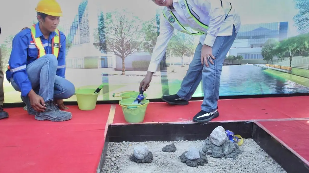 Bamsoet Letakkan Batu Pertama Pembangunan Masjid Muhammadiyah Yogyakarta