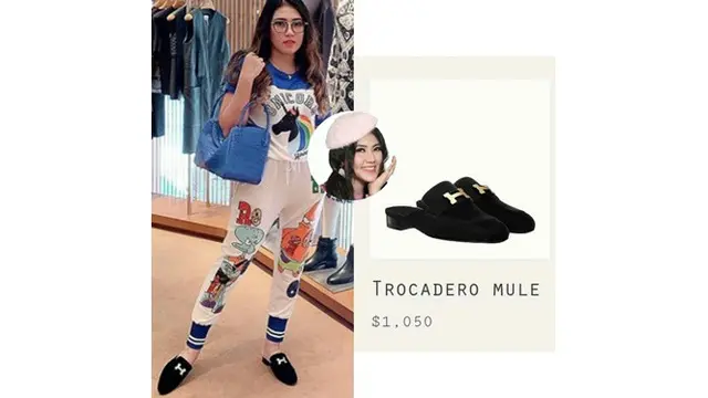 Terlihat Simpel, Harga 5 Sandal Via Vallen Ini Bikin Melongo