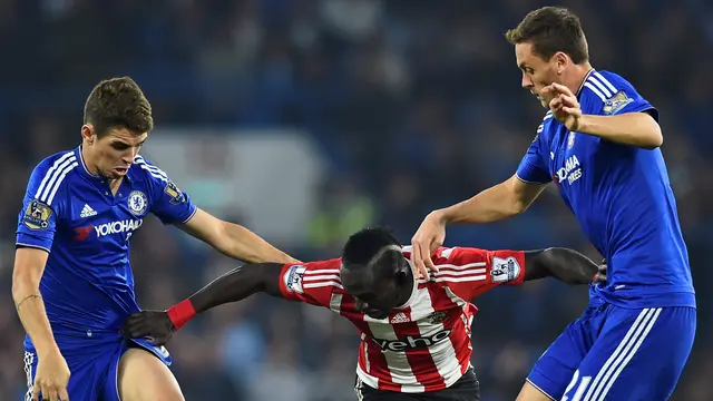 Gelandang bertahan Chelsea Nemanja Matic
