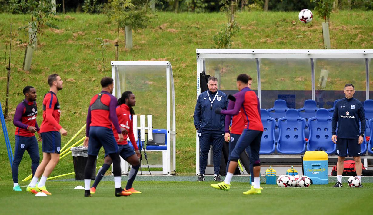 Sebelum menjabat sebagai pelatih Timnas Inggris, Sam Allardyce merupakan pelatih Sunderland. (AFP/Anthony Devlin) 