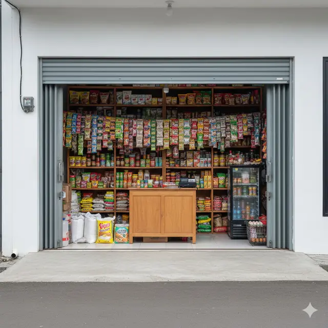Desain Warung Sembako
