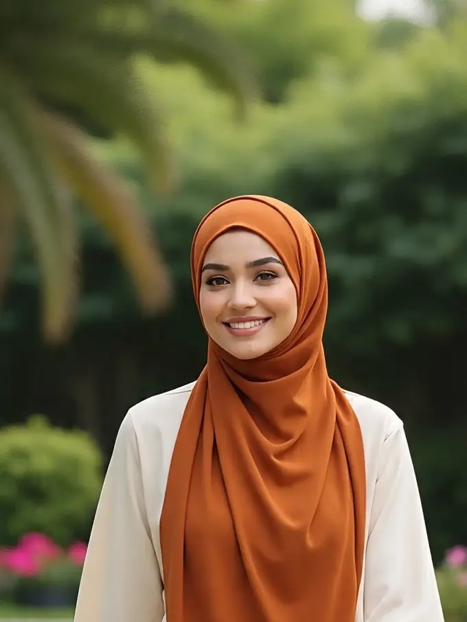 Model dan Warna Hijab Terbaru untuk Kulit Sawo Matang