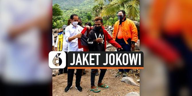 VIDEO: Momen Jokowi Berikan Jaket untuk Warga NTT Korban Banjir