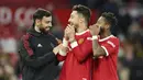 Manchester United menorehkan 61,3 persen penguasaan bola, berbanding 38,7 persen milik Crystal Palace. MU juga melepaskan 16 tembakan dan hanya tiga yang mengarah ke gawang. (AP/Jon Super)