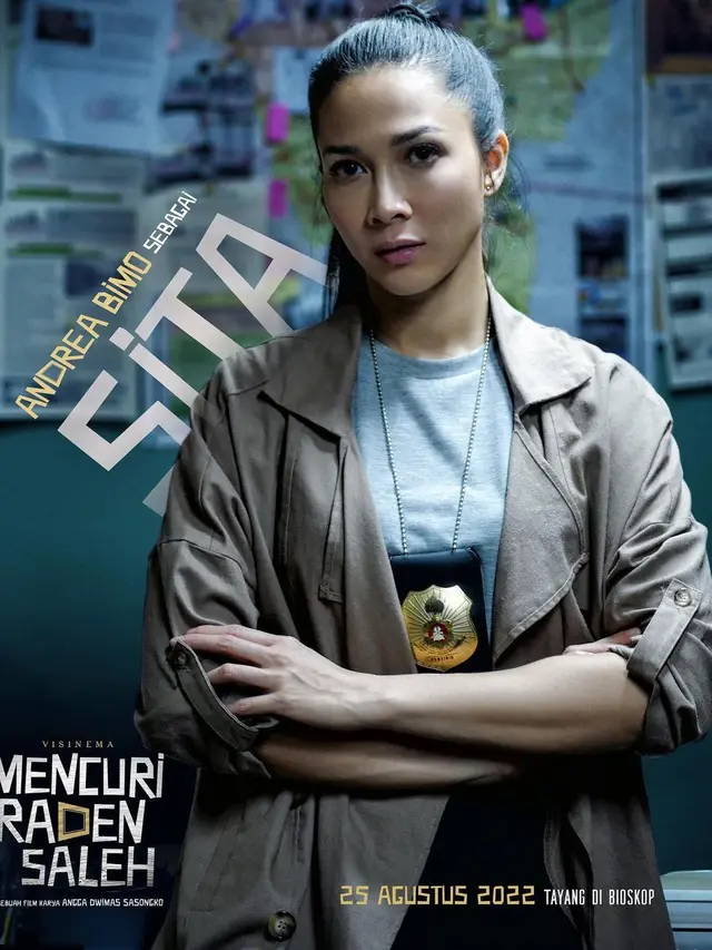 Andrea Dian dalam Film Mencuri Raden Saleh