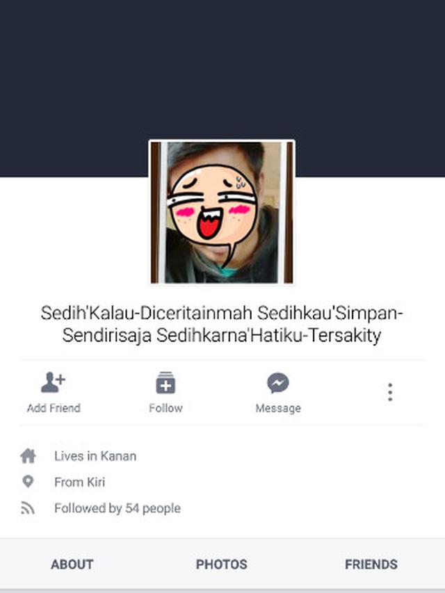 6 Nama Orang di Facebook Ini Kelewat Kreatif, Bikin Ngakak