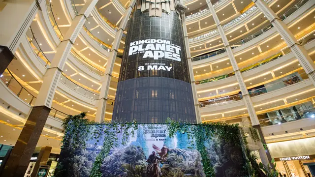Escape Room yang terinspirasi dari Kingdom of the Planet of the Apes. (Foto: dok. Disney)