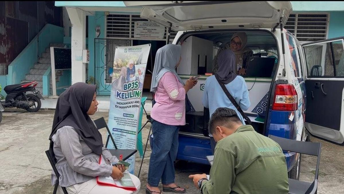 Layanan Kian Dekat, BPJS Keliling Disambut Antusias Warga Aro IV Korong Kota Solok
