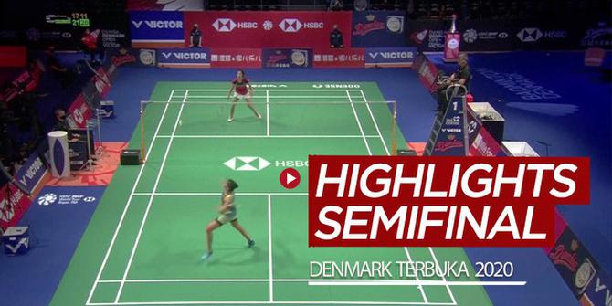 VIDEO: Highlights Semifinal Denmark Terbuka 2020, Carolina Marin dan Anders Antonsen ke Final