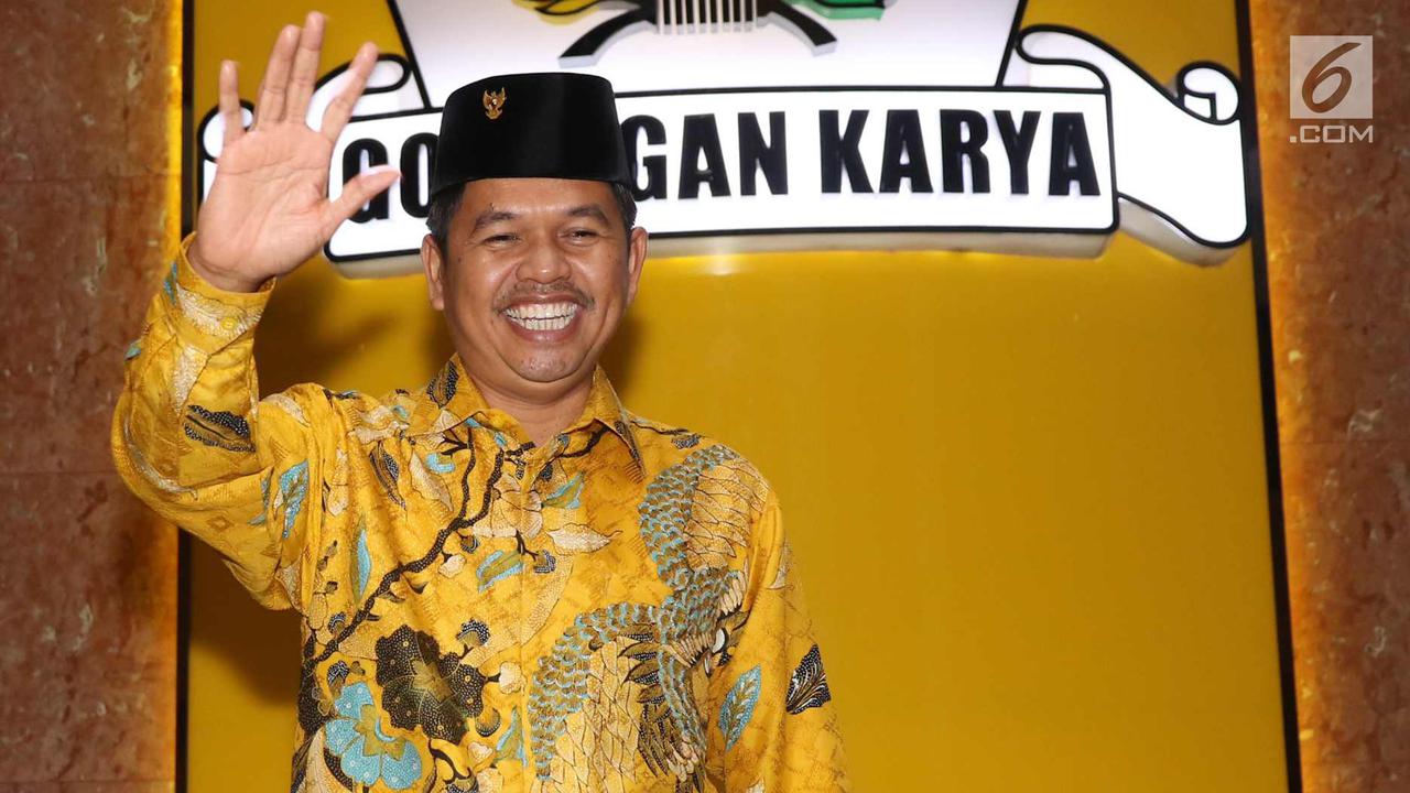 Ketua DPD partai Golkar Dedi Mulyadi