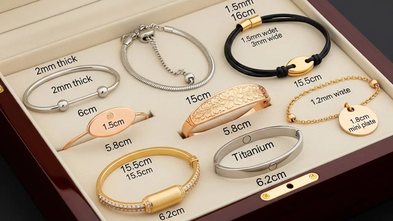 Model Gelang Oval Kecil