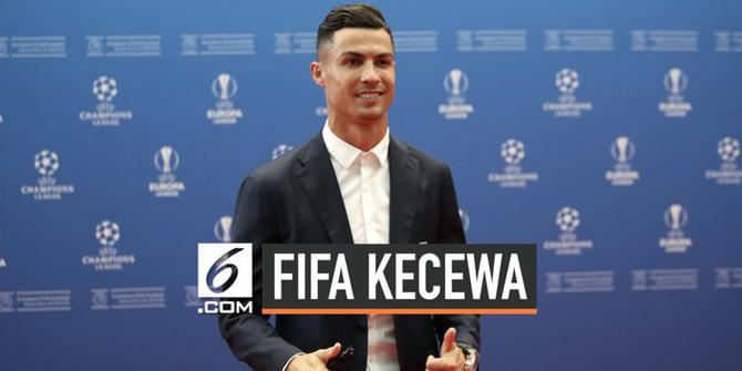 VIDEO: Absen di Acara Penghargaan, Cristiano Ronaldo Bikin FIFA Kecewa