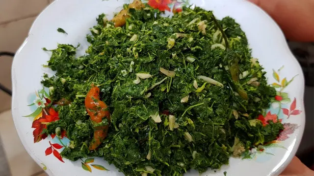 Resep Tumis Daun Singkong Sederhana