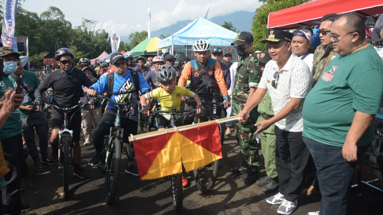 Wagub Jabar Apresiasi Gelaran Bedegong Mountain Bike, Punya Multidimensi Kemanfaatan